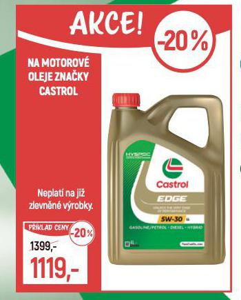 CASTROL MOTOROV OLEJ