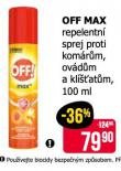 OFF! MAX REPELENT SPRAY