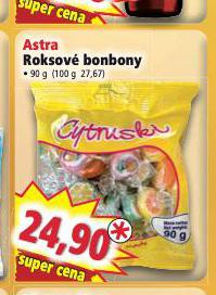 ASTRA ROKSOV BONBONY