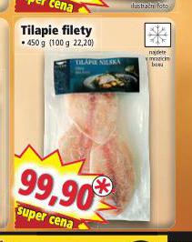 TILAPIE FILETY