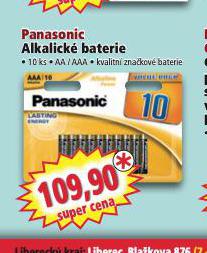 PANASONIC ALKALICK BATERIE