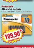 PANASONIC ALKALICK BATERIE