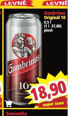 PIVO GAMBRINUS