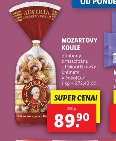 MOZARTOVY KOULE