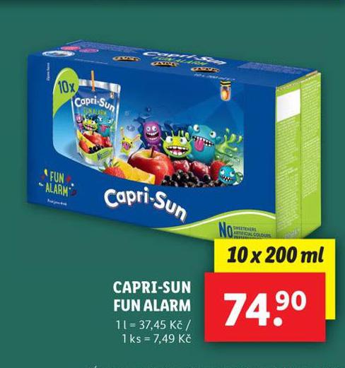 CAPRI - SUN FUN ALARM