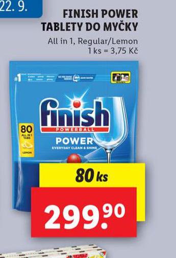 FINISH POWER TABLETY DO MYKY