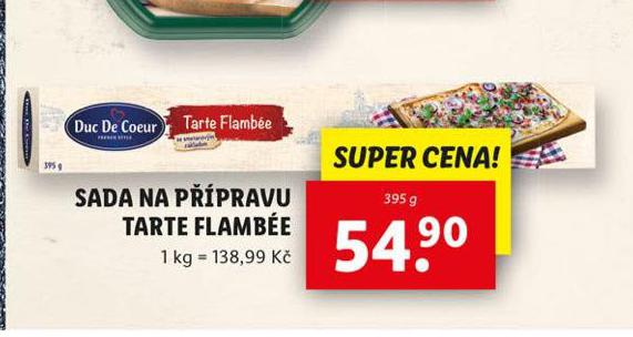 SADA NA PPRAVU TARTE FLAMBE