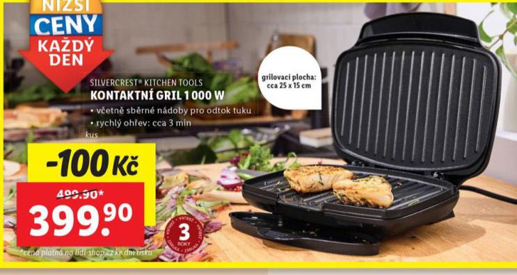 KONTAKTN GRIL 1000 W