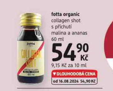 FOTTA ORGANIC COLLAGEN SHOT