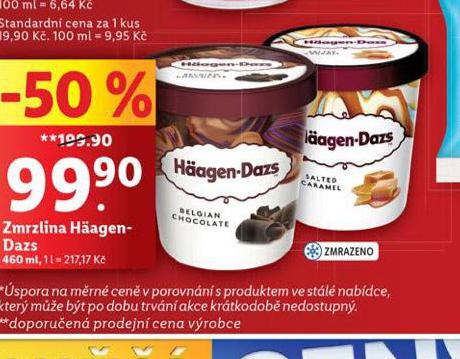 HAGEN DAZS ZMRZLINA