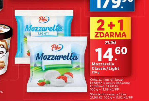 MOZZARELLA CLASSIC / LIGHT