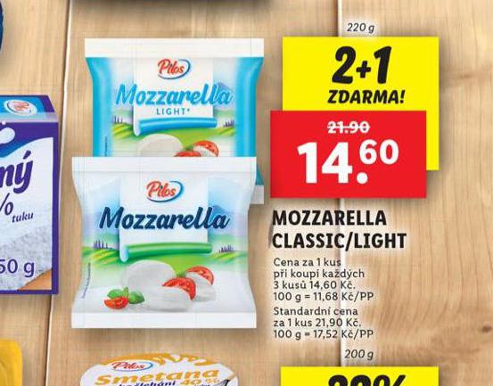 MOZZARELLA CLASSIC / LIGHT