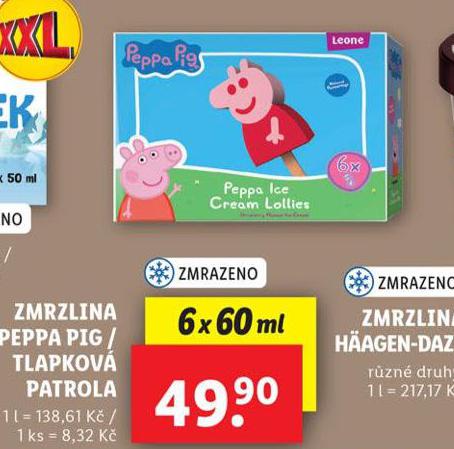 ZMRZLINA PEPA PIG / TLAPKOV PATROLA