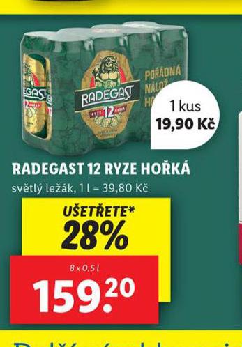 PIVO RADEGAST RYZE HOK 12