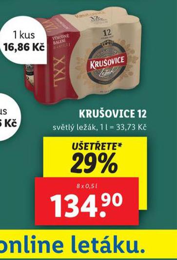 PIVO KRUOVICE 12 KRLOVSK LEK