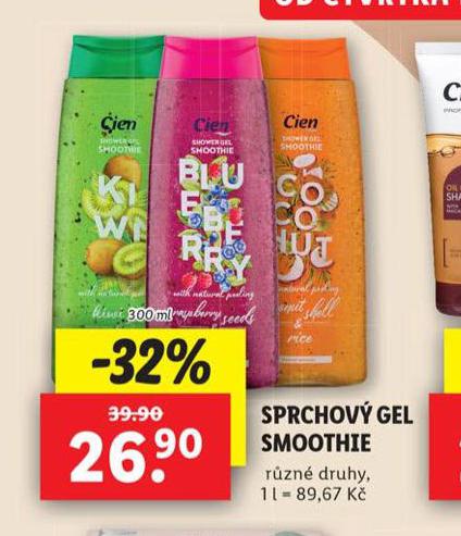 CIEN SPRCHOV GEL SMOOTHIE