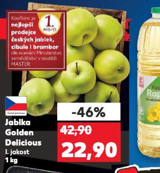 JABLKA GOLDEN DELICIOUS