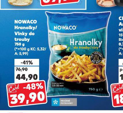 NOWACO HRANOLKY / VLNKY DO TROUBY