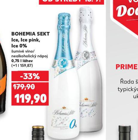 BOHEMIA SEKT ICE, ICE PINK, ICE 0%