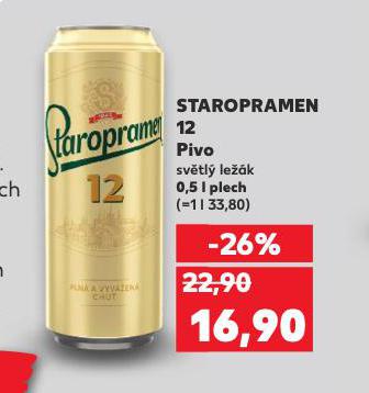 PIVO STAROPRAMEN 12