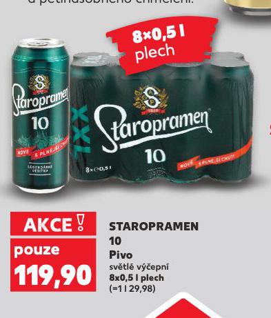 PIVO STAROPRAMEN 10