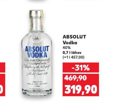 ABSOLUT VODKA