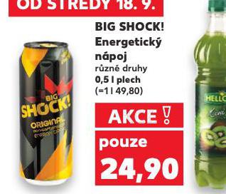 BIG SHOCK! ENERGETICK NPOJ