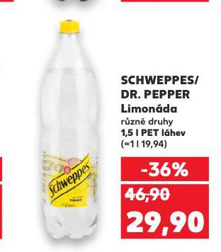 SCHWEPPES / DR. PEPPER LIMONDA