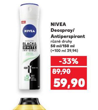 NIVEA DEOSPRAY / ANTIPERSPIRANT