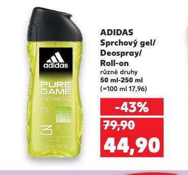 ADIDAS DEOSPRAY / ROLL-ON