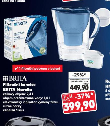 FILTRAN KONVICE BRITA MARELLA