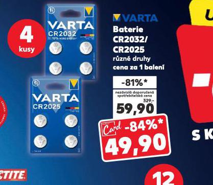 VARTA BATERIE