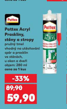 PATTEX ACRYL PRASKLINY, STNY A STROPY