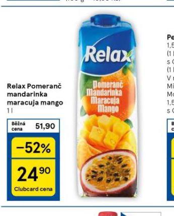 RELAX POMERAN MANDARINKA MARACUJA MANGO