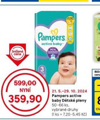 PAMPERS DTSK PLENKY