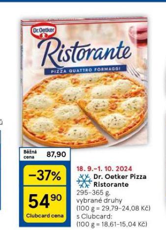 DR. OETKER RISTORANTE PIZZA