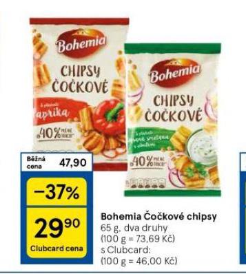 BOHEMIA OKOV CHIPSY