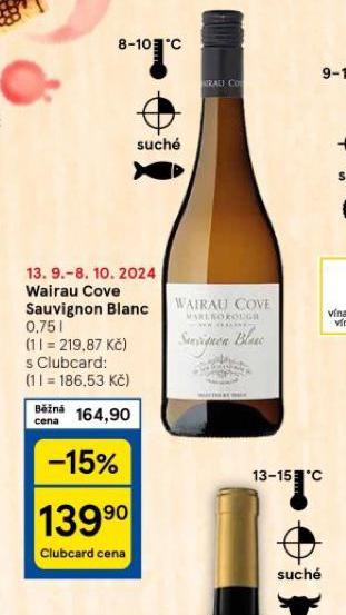 WAIRAU COVE SAUVIGNON BLANC