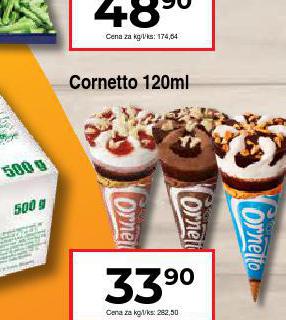 CORNETTO ZMRZLINA