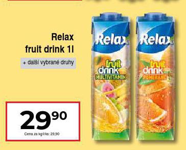 RELAX FRUIT DRINK