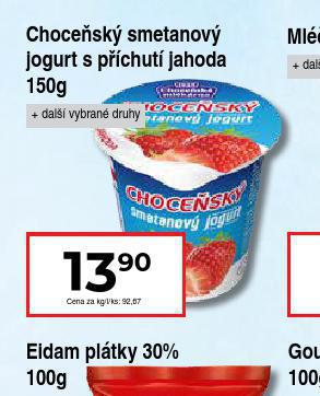 CHOCESK SMETANOV JOGURT