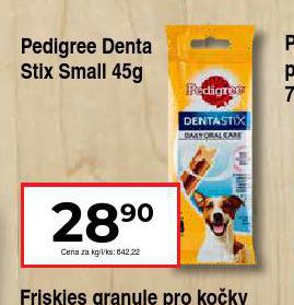 PEDIGREE DENTLN POCHOUTKY PRO PSY