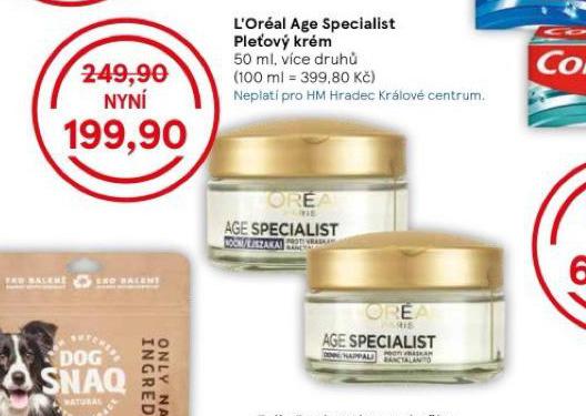 LOREAL AGE SPECIALIST PLEOV KRM