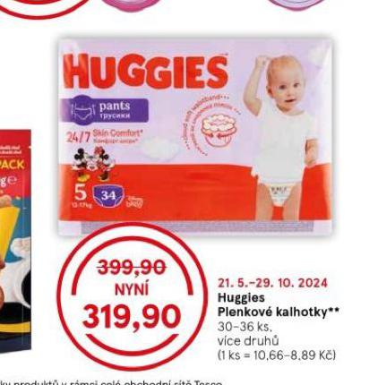 HUGGIES PLENKOV KALHOTKY