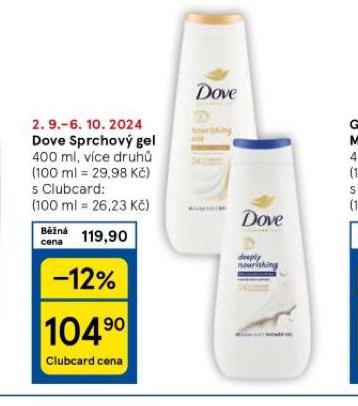 DOVE SPRCHOV GEL