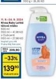 NIVEA BABY LEHK TLOV MLKO