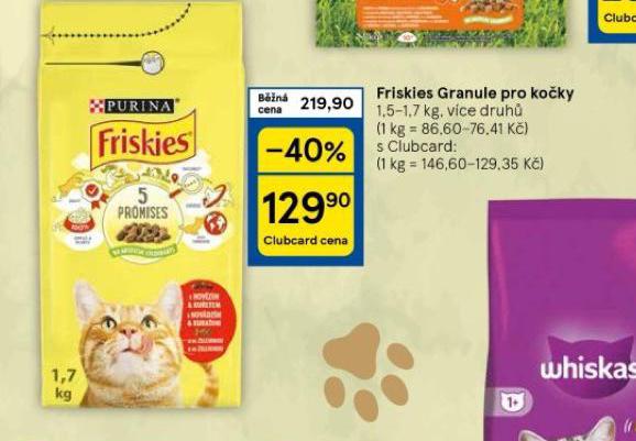 FRISKIES GRANULE PRO KOKY