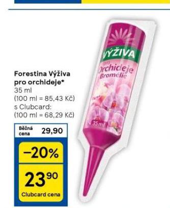 FORESTINA VݎIVA PRO ORCHIDEJE