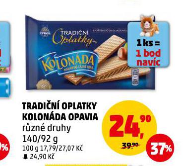 TRADIN OPLATKY KOLONDA