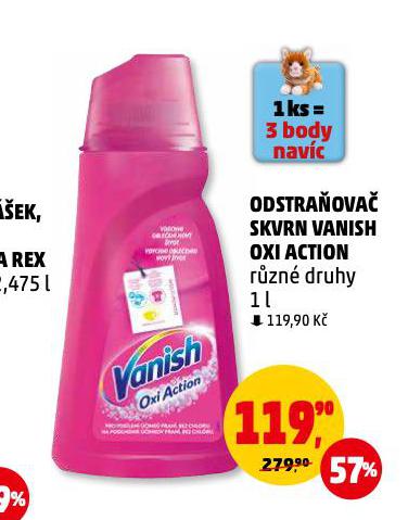 VANISH OXI ACTION ODSTRAOVA SKVRN